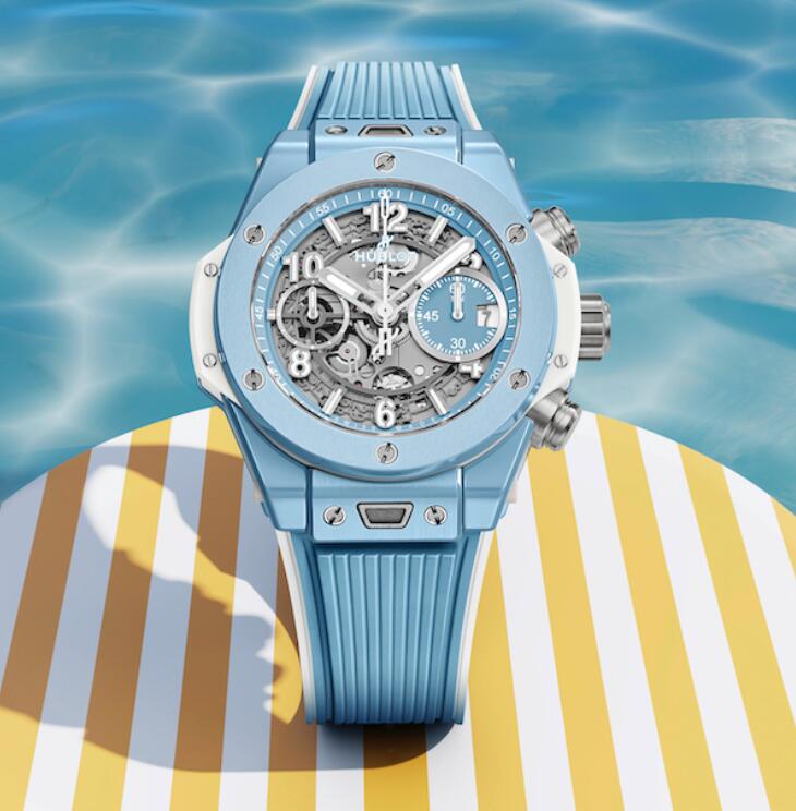 Hublot Big Bang Unico Sky Blue and Summer Purple