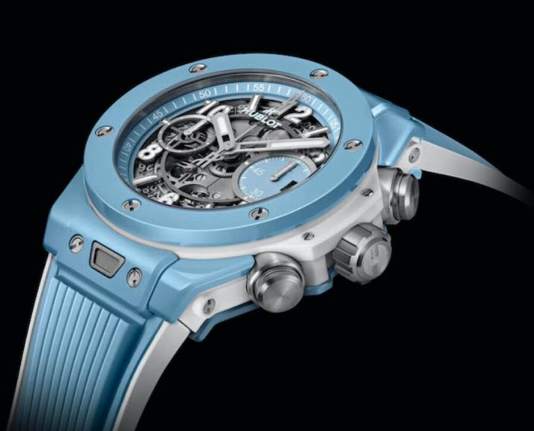 Hublot Big Bang Unico Sky Blue and Summer Purple Compared