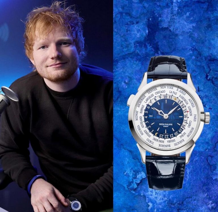 Ed Sheeran Endorses Straps From S’Pore Brand Delugs For His ‘priceless’ UK AAA Replica Patek Philippe Watches