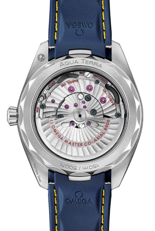 Omega Seamaster Aqua Terra Mondo Duplantis edition detail 3