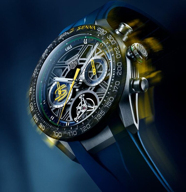 TAG Heuer Honors Ayrton Senna’s Legacy With The Best 2024 Replica TAG Heuer Carrera Chronograph Tourbillon x Senna Watches UK
