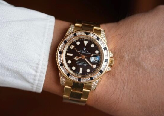 Drake Take Care Rolex GMT Master II 116758SANR detail 5