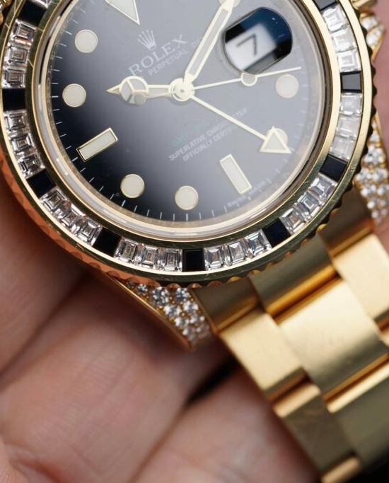 Drake Take Care Rolex GMT Master II 116758SANR detail 6